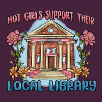 Hot Girls Support Their Local Library Classic Tee | Teevron