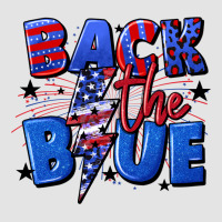 Back The Blue With Lightning Bolt 4th Of July Premium Sweatshirt | Teevron