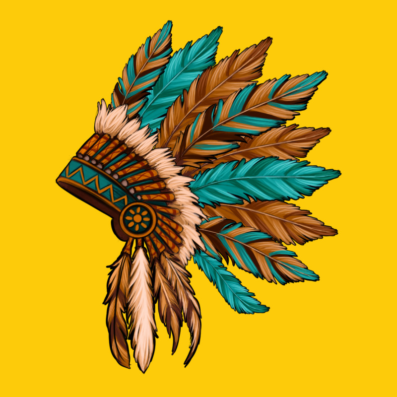 Native American Indian Headdress Premium Hoodie by Artiststas | Teevron
