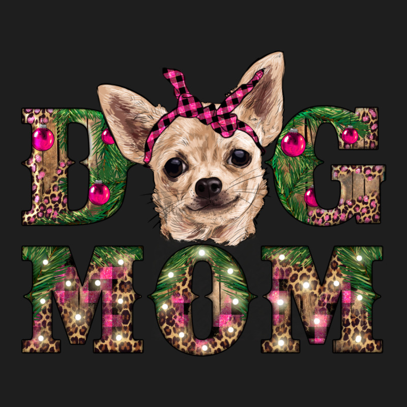 Christmas Dog Mom Chihuahua Heavyweight Hoodie by RanaPortraitStore | Teevron