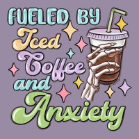 Fueled By Iced Coffee And Anxiety Classic Tee | Teevron