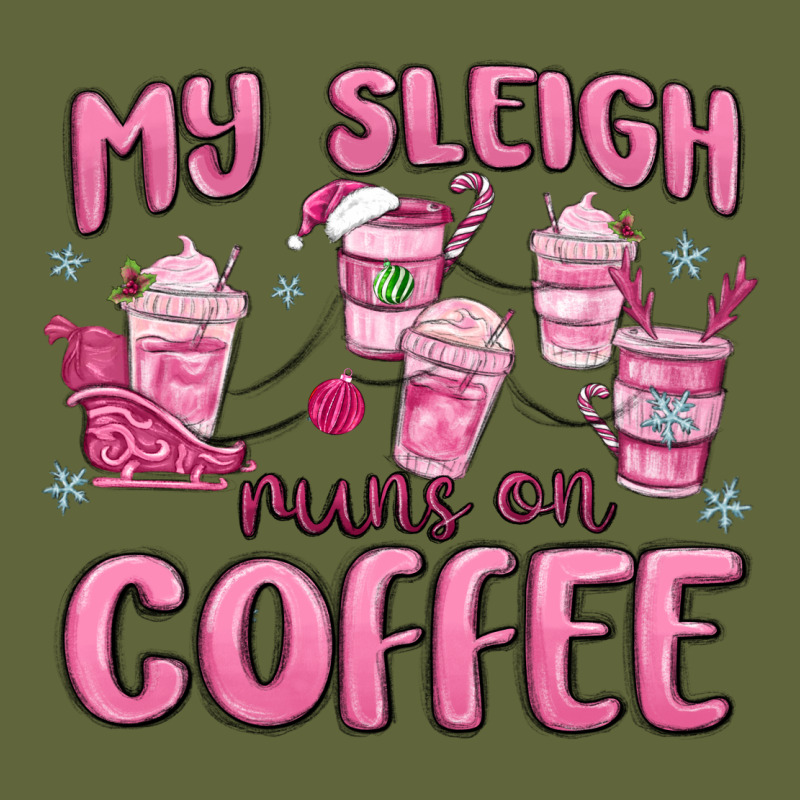 My Sleigh Runs On Coffee Classic Tee by MaliasSmallBusiness | Teevron