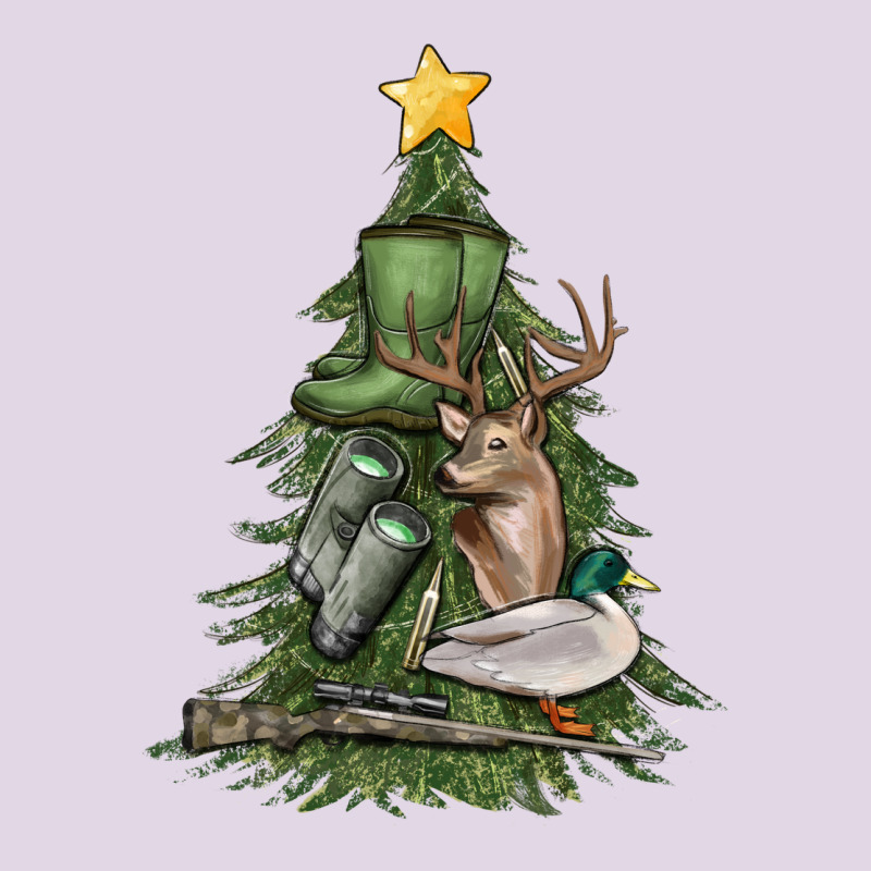 Hunting Christmas Tree Classic Tee by MaliasSmallBusiness | Teevron
