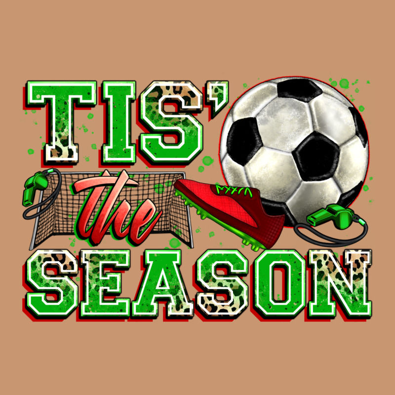 Tis' The Season Soccer Heavyweight Hoodie by Zillion Design Studio | Teevron