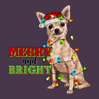Merry And Bright Chihuahua Heavyweight Hoodie | Teevron
