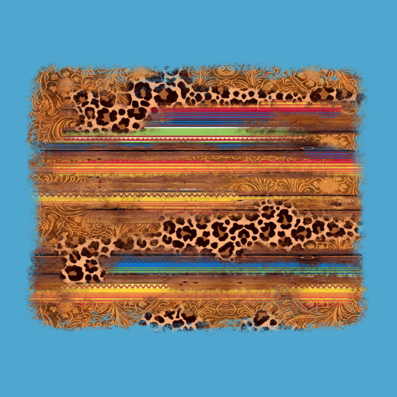 Leopard Serape Background Premium Hoodie by AdoDesignShop | Teevron