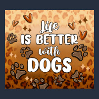 Life Is Better With Dogs Zipper Hoodie | Teevron