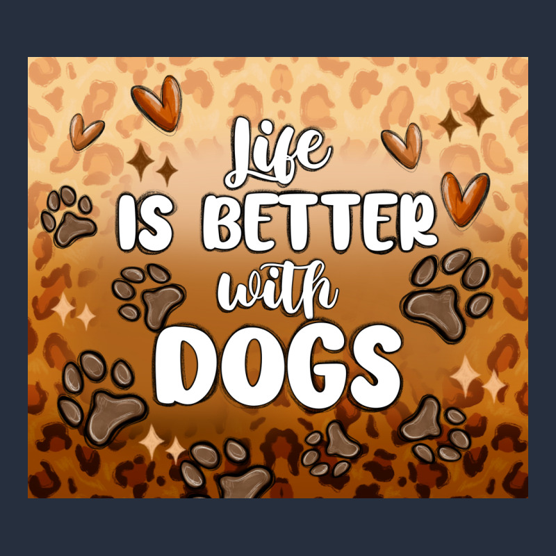 Life Is Better With Dogs Zipper Hoodie by MaliasSmallBusiness | Teevron