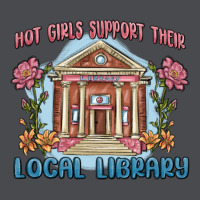Hot Girls Support Their Local Library Zipper Hoodie | Teevron