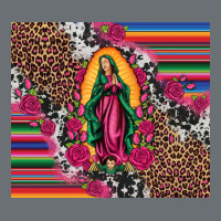Our Lady Of Guadalupe Serape Background Tumbler Premium Hoodie | Teevron