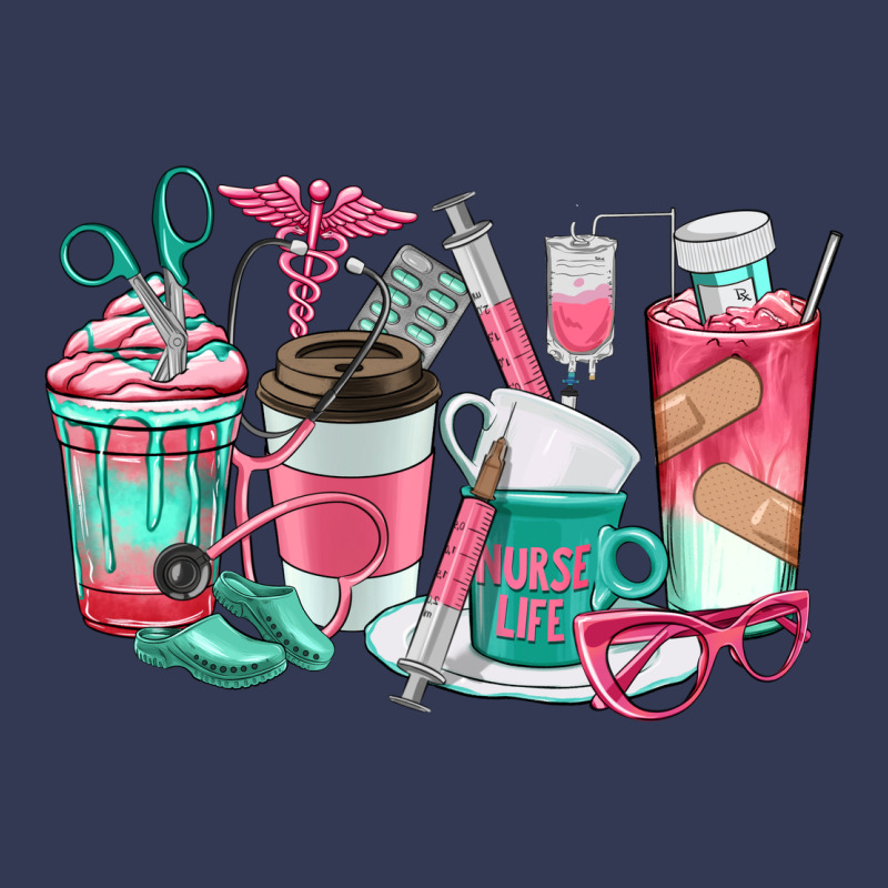 Nurse Coffee Cups Heavyweight Hoodie by texasbilliewilder | Teevron