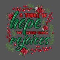 A Thrill Of Hope The Weary World Rejoices Zipper Hoodie | Teevron