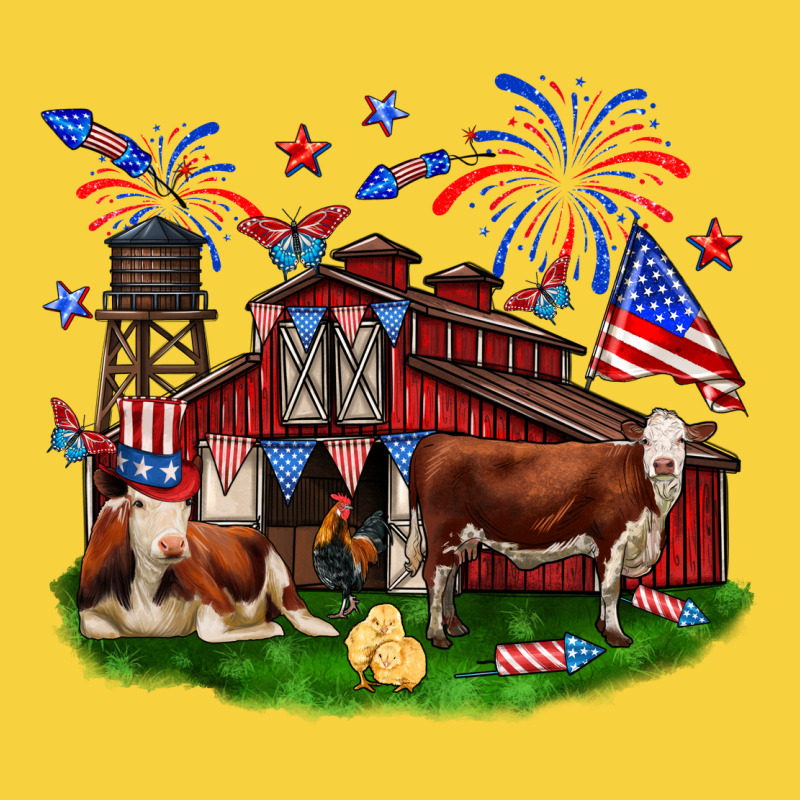 Barn Farm Animals 4th Of July Premium Sweatshirt by Neo Western | Teevron