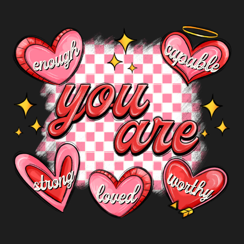 Valentines Day Positive Affirmations Classic Tee by MaliasSmallBusiness | Teevron