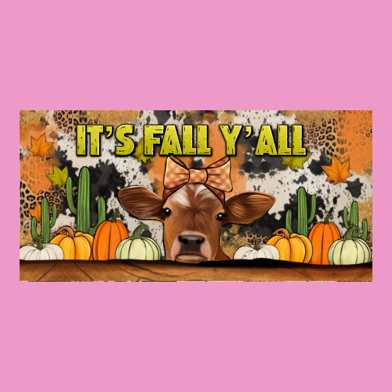It's Fall Y'all Cow Urban Hoodie by Jasminsmagicworld | Teevron