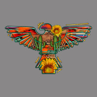 Thunderbird  Wild Soul With Sunflower Serape Aztec Vintage Tee | Teevron