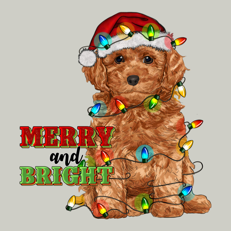 Merry And Bright Toy Poodle Heavyweight Hoodie by RanaPortraitStore | Teevron