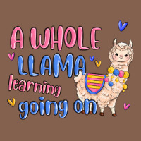 A Whole Llama Learning Going On Zipper Hoodie | Teevron