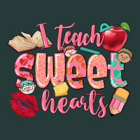 I Teach Sweet Hearts Valentine's Day Teacher Premium Sweatshirt | Teevron