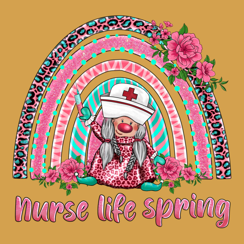 Nurse Life Spring Rainbow Urban Hoodie by BarkalooDesign | Teevron