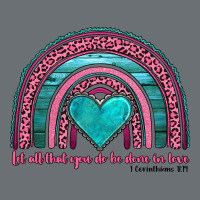 Valentine's Day Rainbow Let All That You Do Be Done In Love 1 Corinthi Premium Hoodie | Teevron