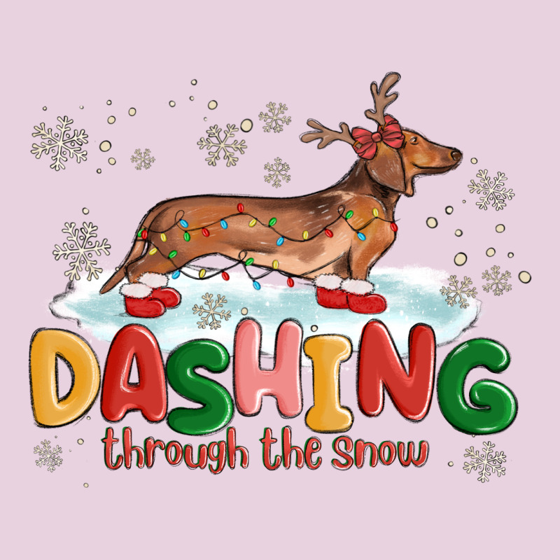Dachshund Through The Snow Classic Tee by MaliasSmallBusiness | Teevron