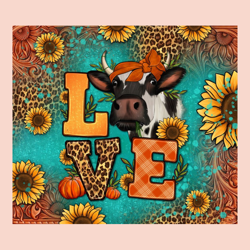 Love Autumn Cow Urban Hoodie by Jasminsmagicworld | Teevron