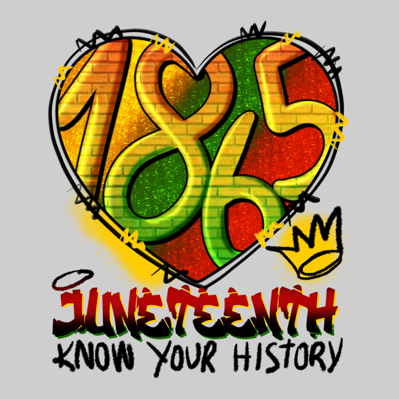 Juneteenth 1865 Graffiti Premium Sweatshirt by HRA Design Shop | Teevron