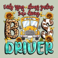 Early Rising Always Smiling Safe Driving Bus Drive Classic Tee | Teevron
