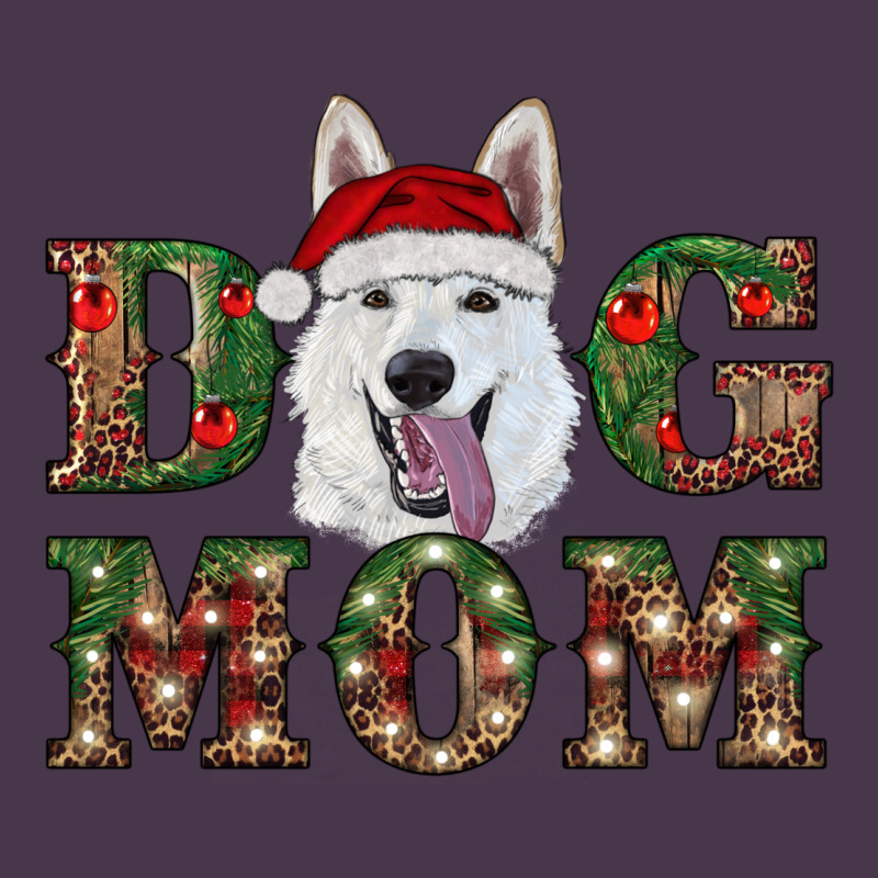 Christmas  White Shepherd Dog Mom Heavyweight Hoodie by RanaPortraitStore | Teevron