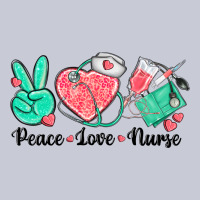Peace Love Nurse Heavyweight Hoodie | Teevron