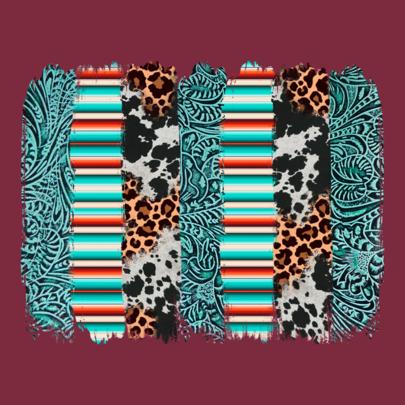 Serape Leopard Cowhide  Brushstroke Premium Hoodie by AdoDesignShop | Teevron