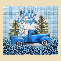 Hello Winter Snowman Truck Premium Hoodie | Teevron