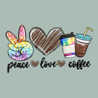 Peace Love Coffee Classic Tee | Teevron