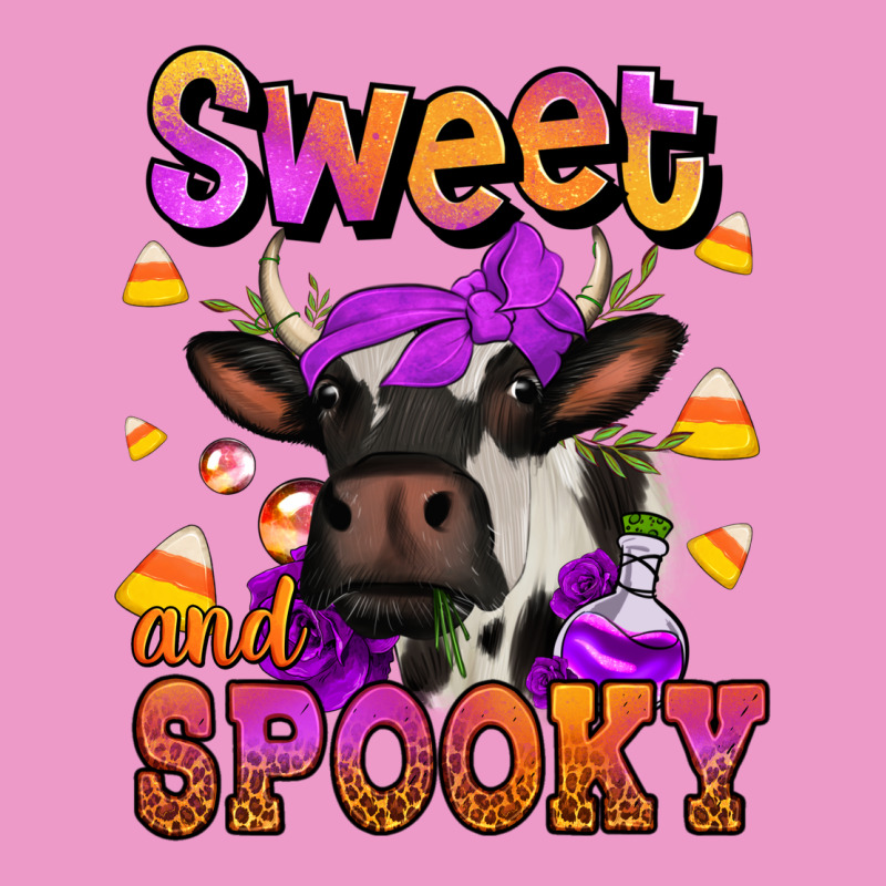 Sweet And Spooky Halloween Cow Urban Hoodie by Jasminsmagicworld | Teevron