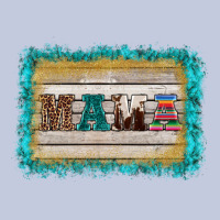 Western Turquoise's Mama Background Long Sleeve Tee | Teevron