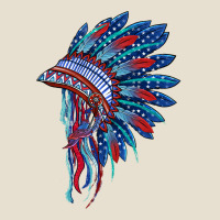 Indian Headdress With American Flag Urban Hoodie | Teevron