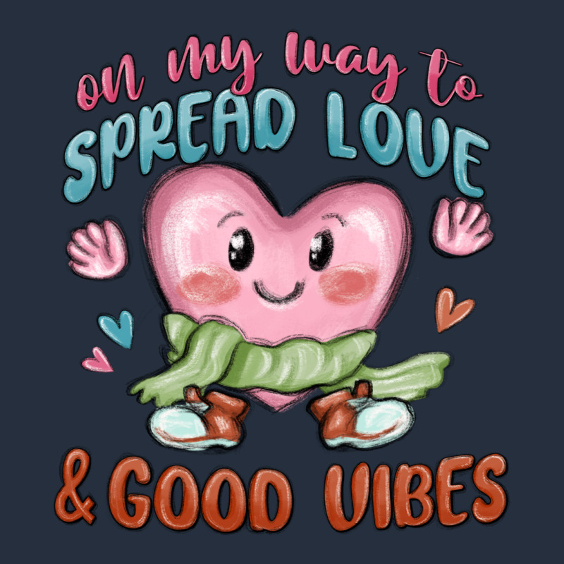 On My Way To Spread Love Zipper Hoodie by MaliasSmallBusiness | Teevron