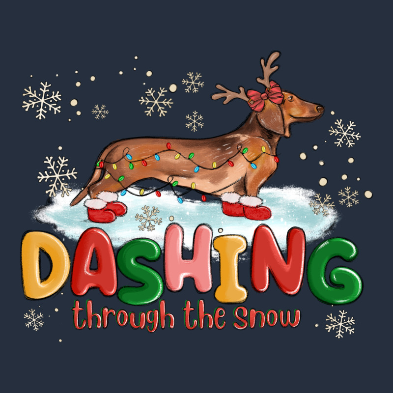 Dachshund Through The Snow Zipper Hoodie by MaliasSmallBusiness | Teevron