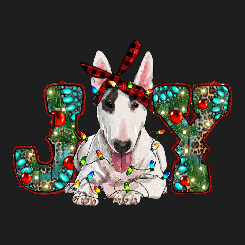 Christmas Joy Bull Terrier Heavyweight Hoodie by RanaPortraitStore | Teevron