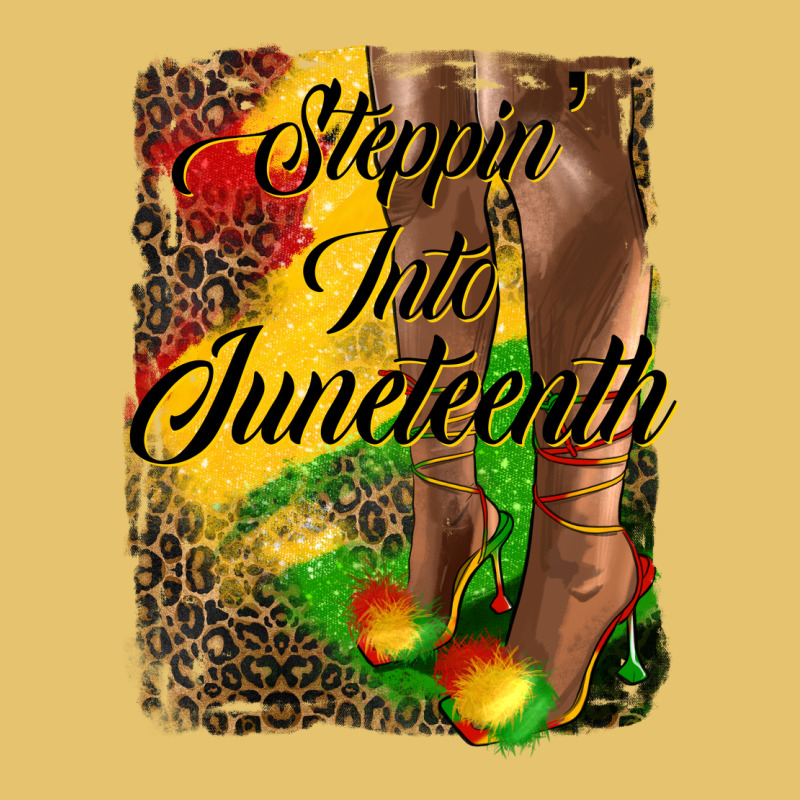 Steppin'  Into Juneteenth Premium Sweatshirt by HRA Design Shop | Teevron