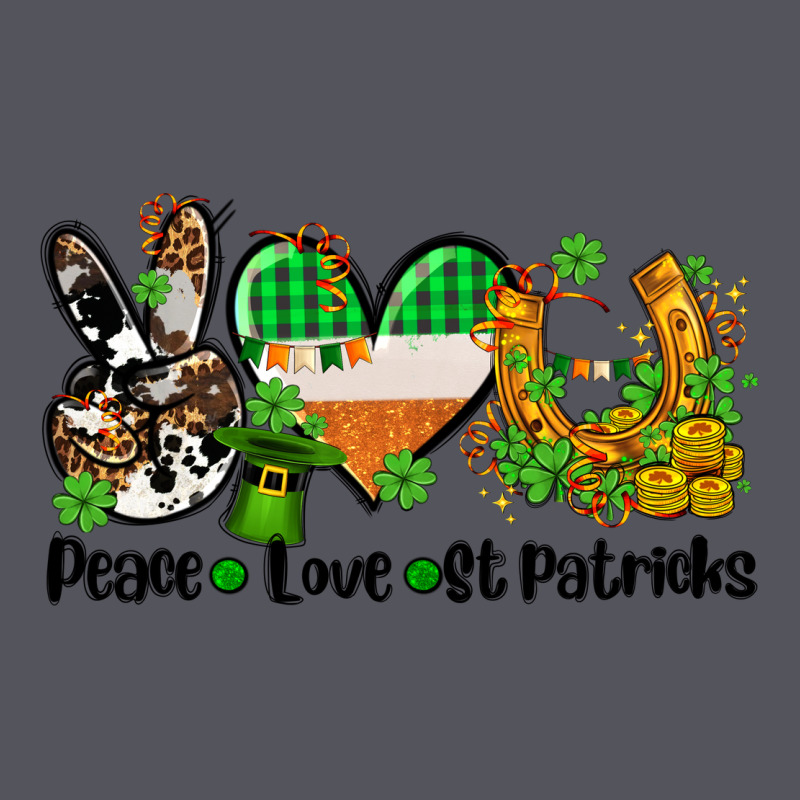 Peace Love St Patricks Vintage Hoodie by AdoDesignShop | Teevron