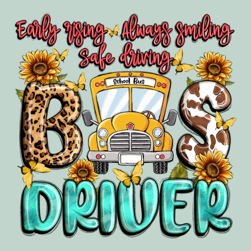 Early Rising Always Smiling Safe Driving Bus Drive Zipper Hoodie by MaliasSmallBusiness | Teevron