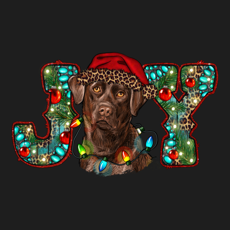 Labrador Retriever Christmas Joy Heavyweight Hoodie by RanaPortraitStore | Teevron