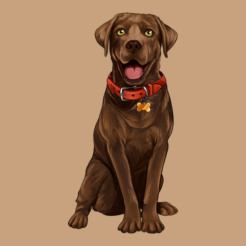 Chocolate Lab Labrador Retriever Vintage Tee by Artiststas | Teevron