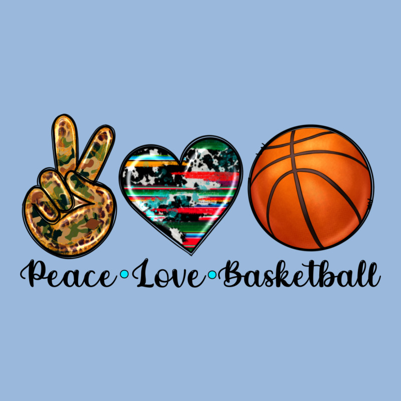 Peace Love Basketball Premium Hoodie by Artiststas | Teevron