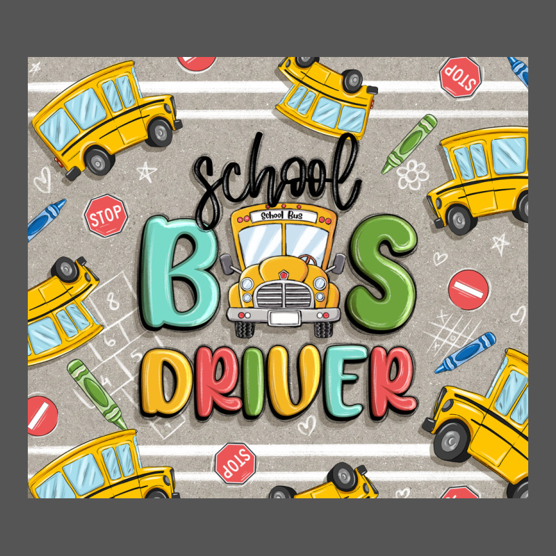 School Bus Driver Zipper Hoodie by MaliasSmallBusiness | Teevron