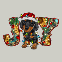Dachshund Puppy Christmas Joy Heavyweight Hoodie | Teevron