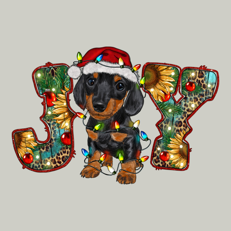 Dachshund Puppy Christmas Joy Heavyweight Hoodie by RanaPortraitStore | Teevron