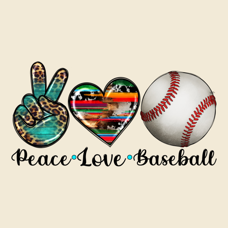 Peace Love Baseball Premium Hoodie by Artiststas | Teevron